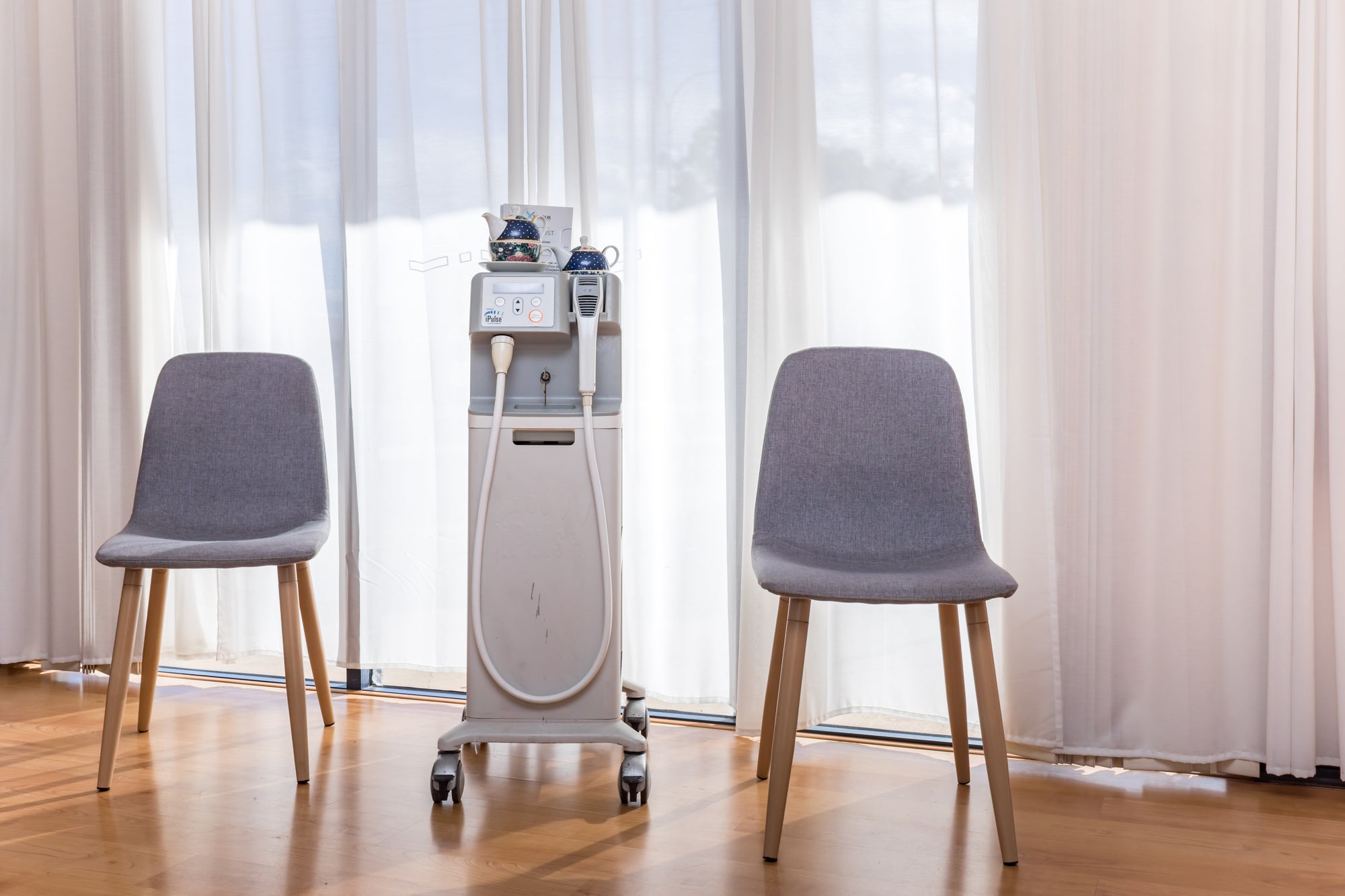 IPL treatment room at Xfactor Aesthetics